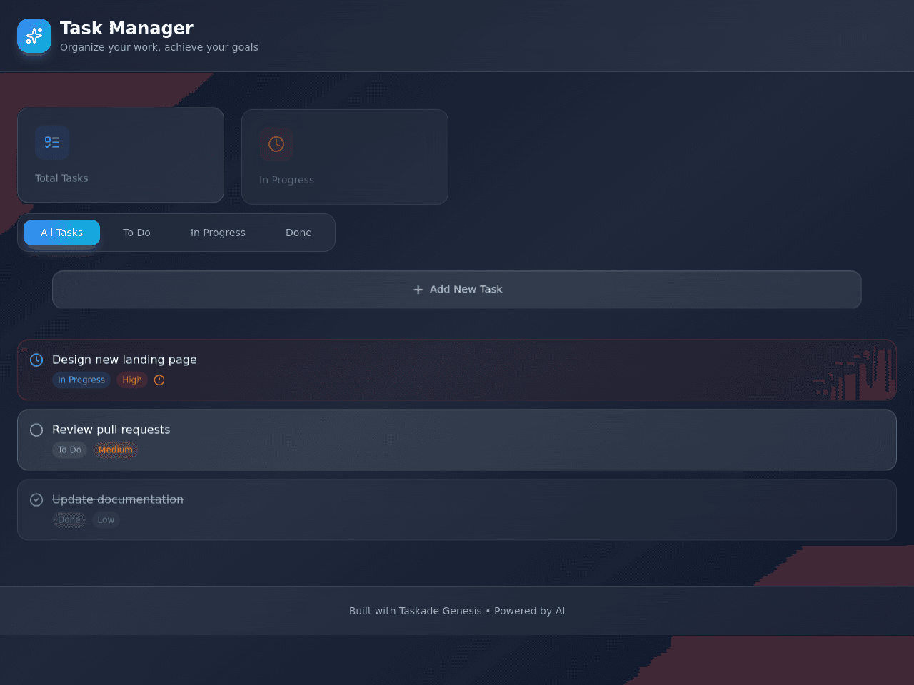 Test Dashboard