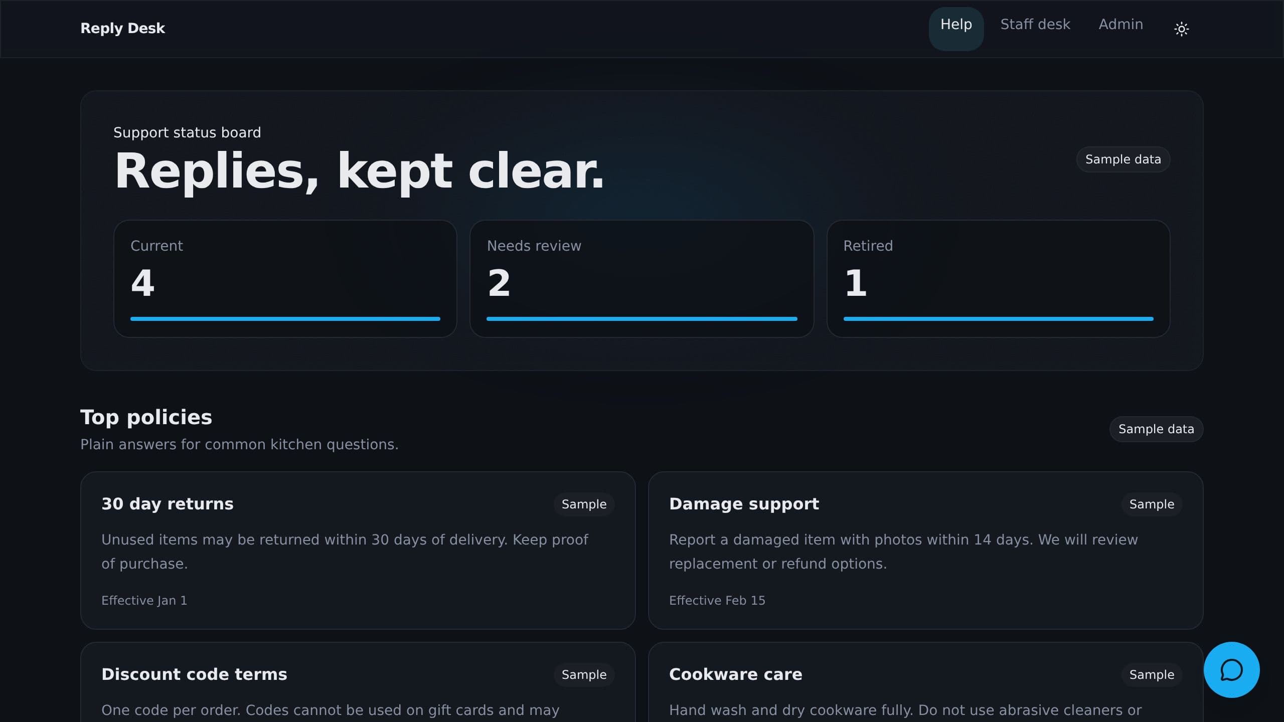 Support Macro Library preview