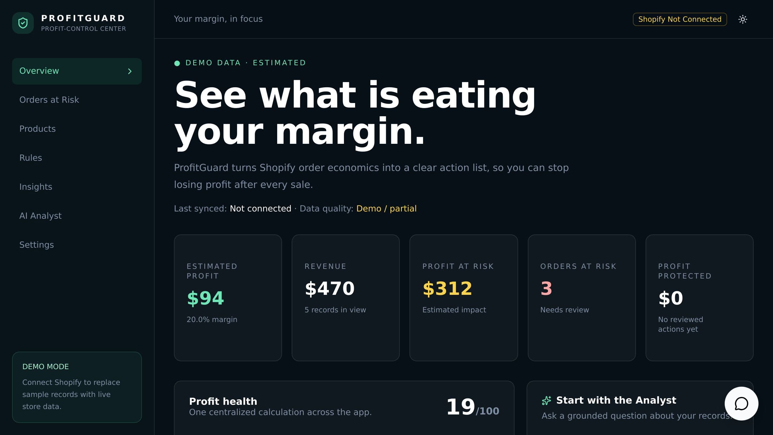 ProfitGuard Studio