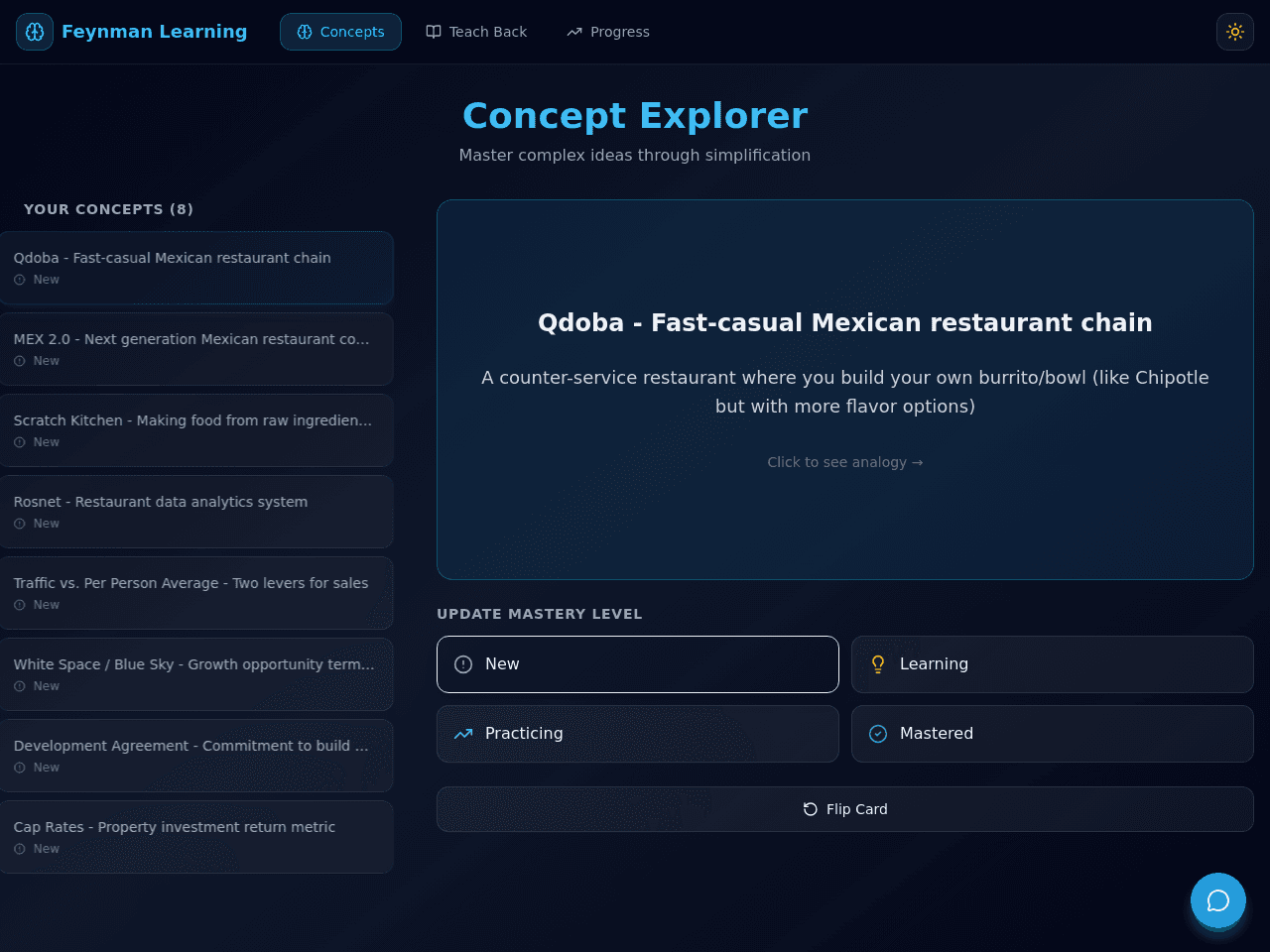 Feynman Learning Portal