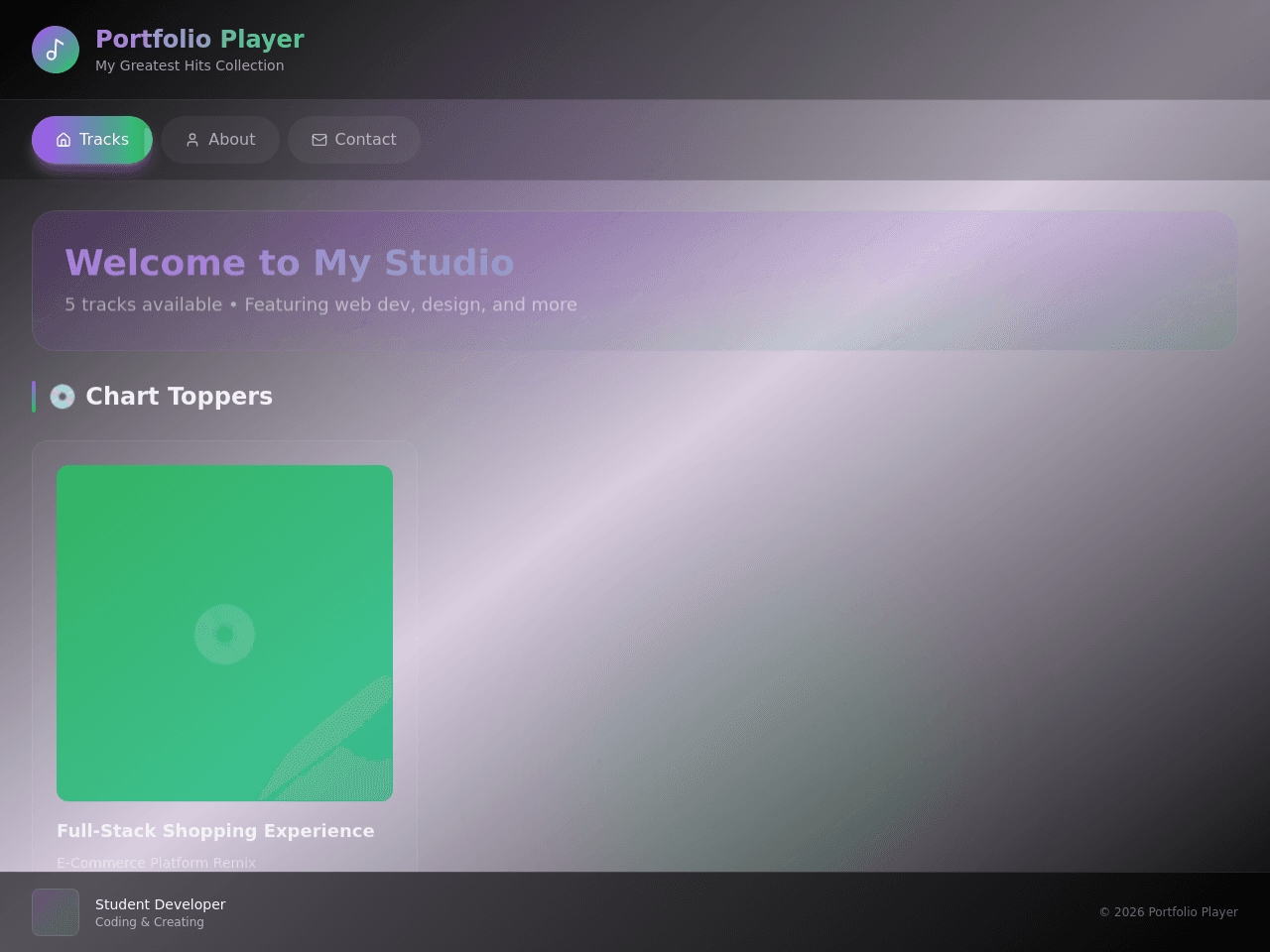 Portfolio Player