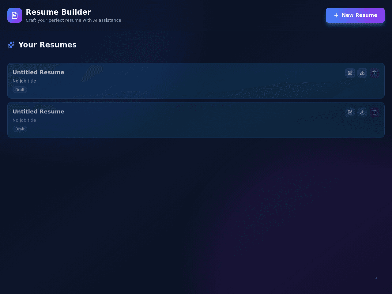 Resume Builder Pro