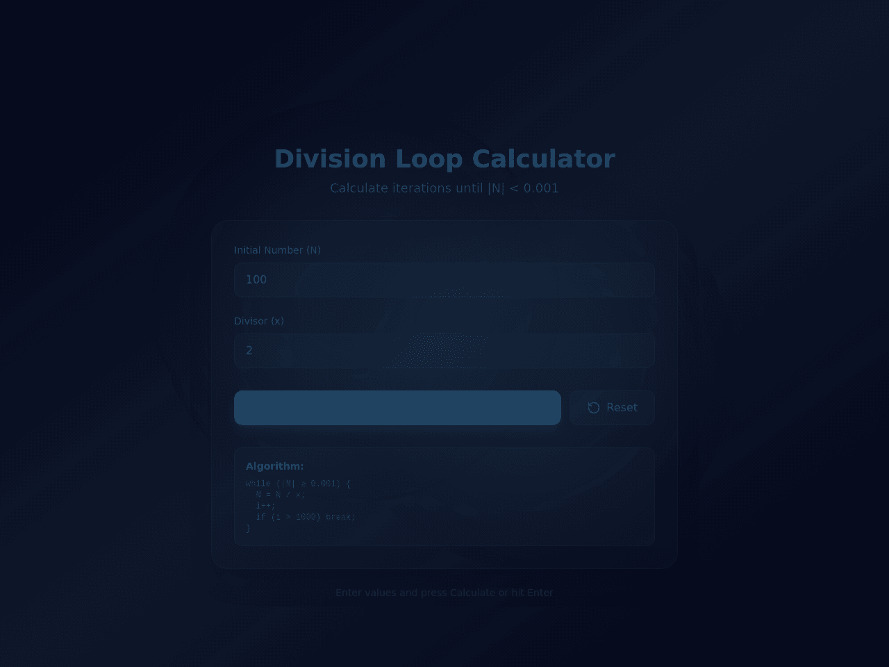 Division Loop Tracker