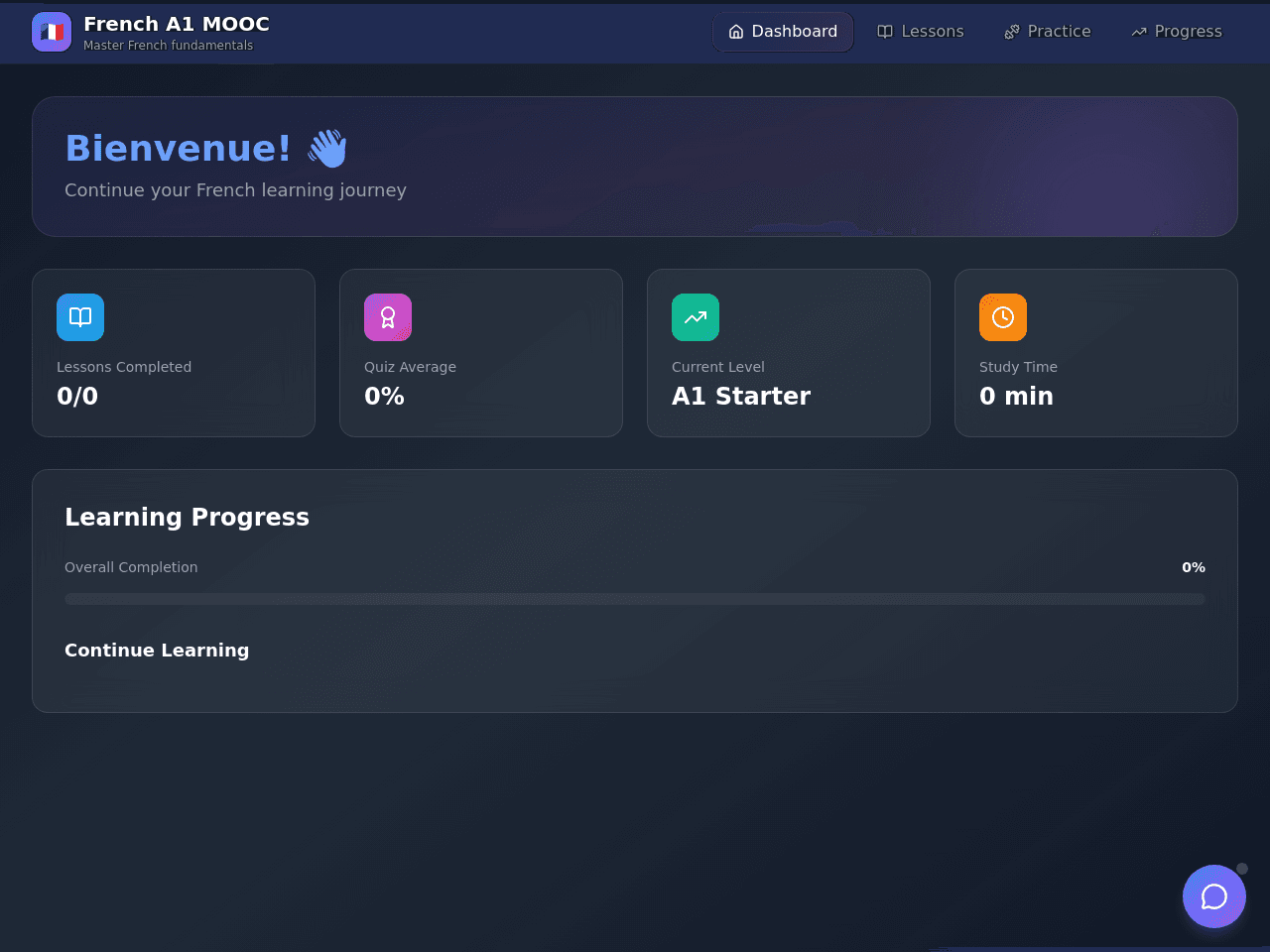 French Course Portal