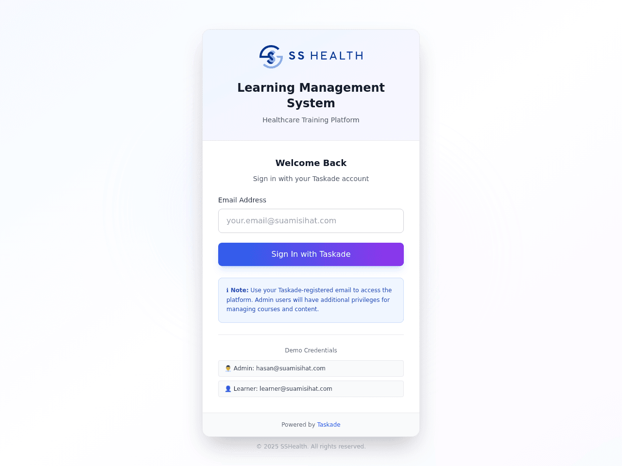 Onboarding Learning Portal
