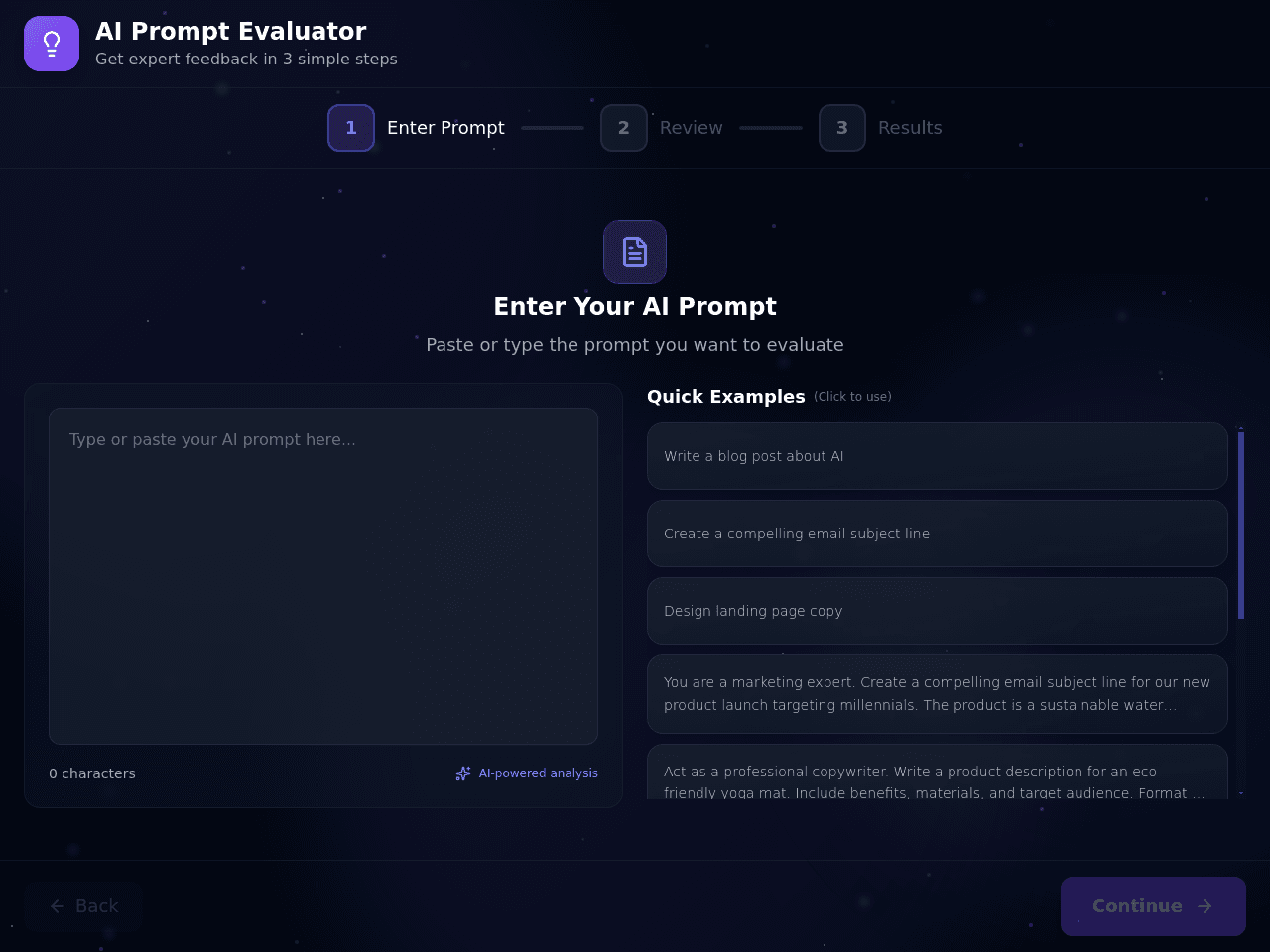 AI Prompt Evaluation Tool
