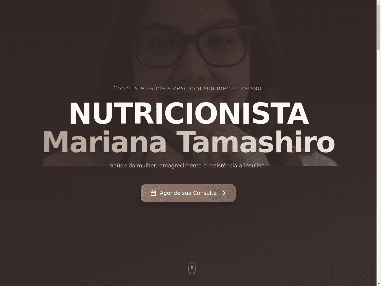 Nutricionista Mariana Tamashiro