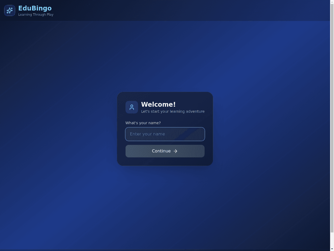 Bingo Learning Portal