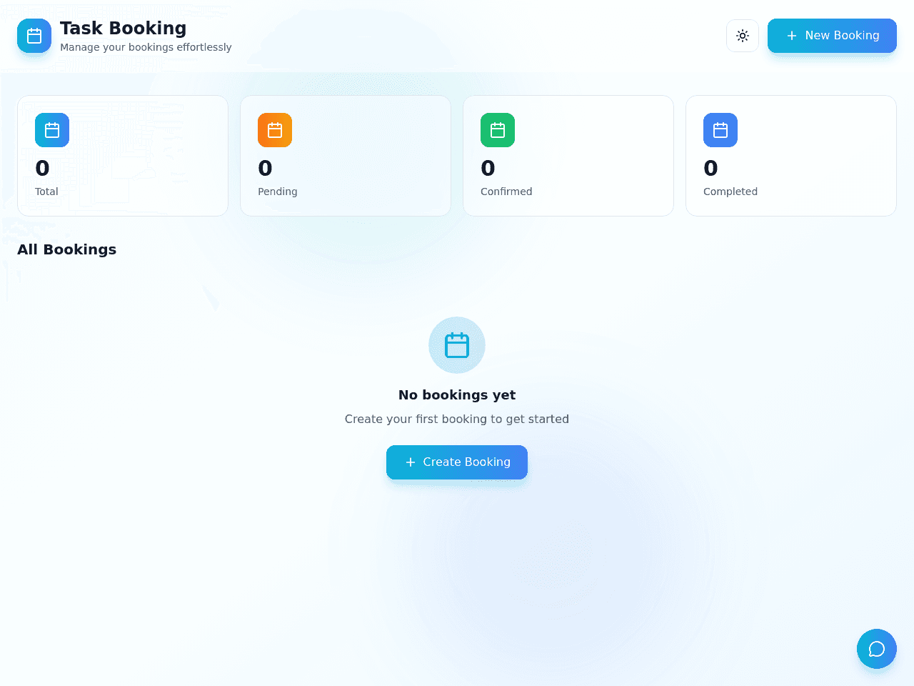 Task Booking Portal