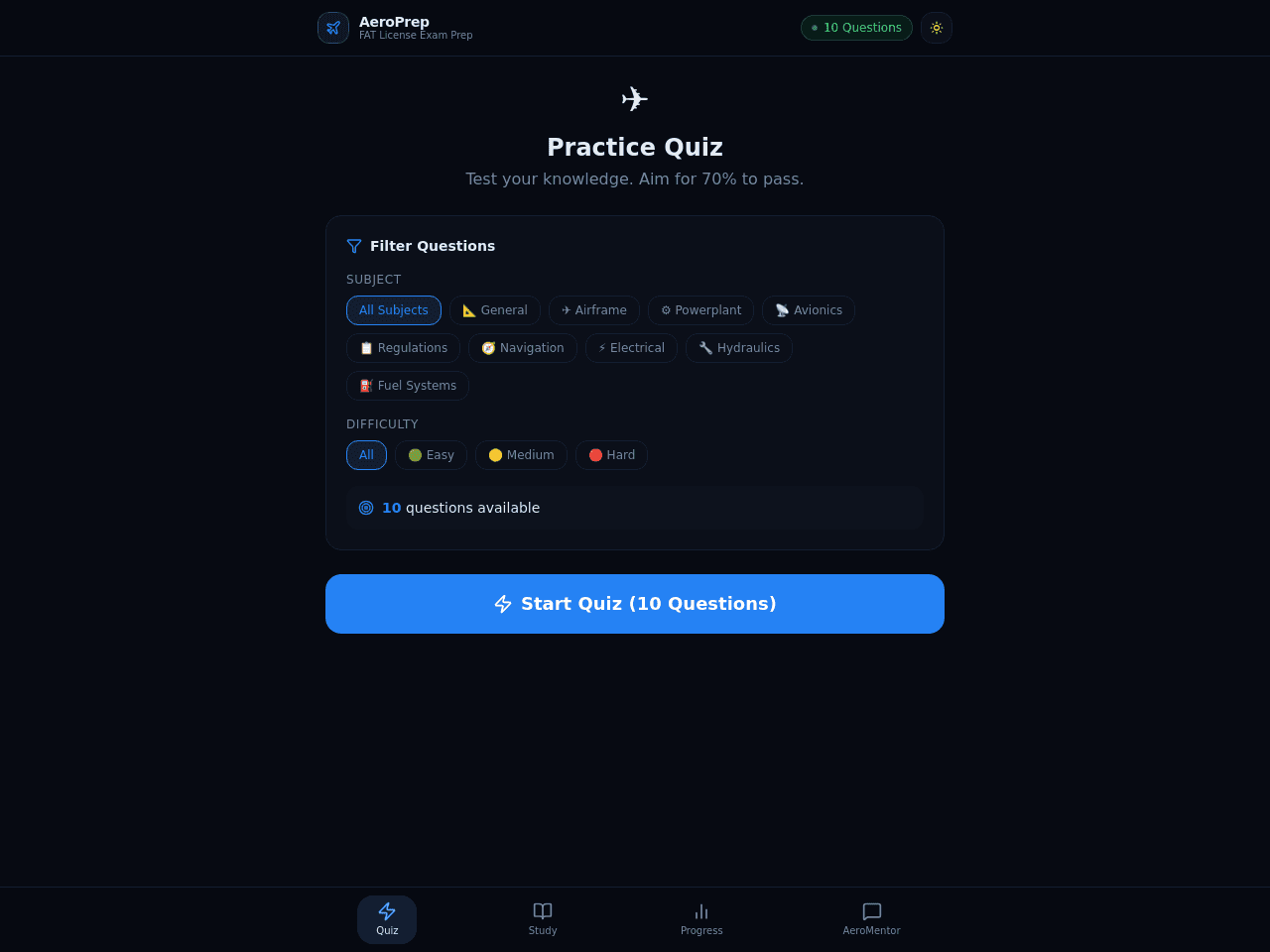 Aviation Mastery Portal