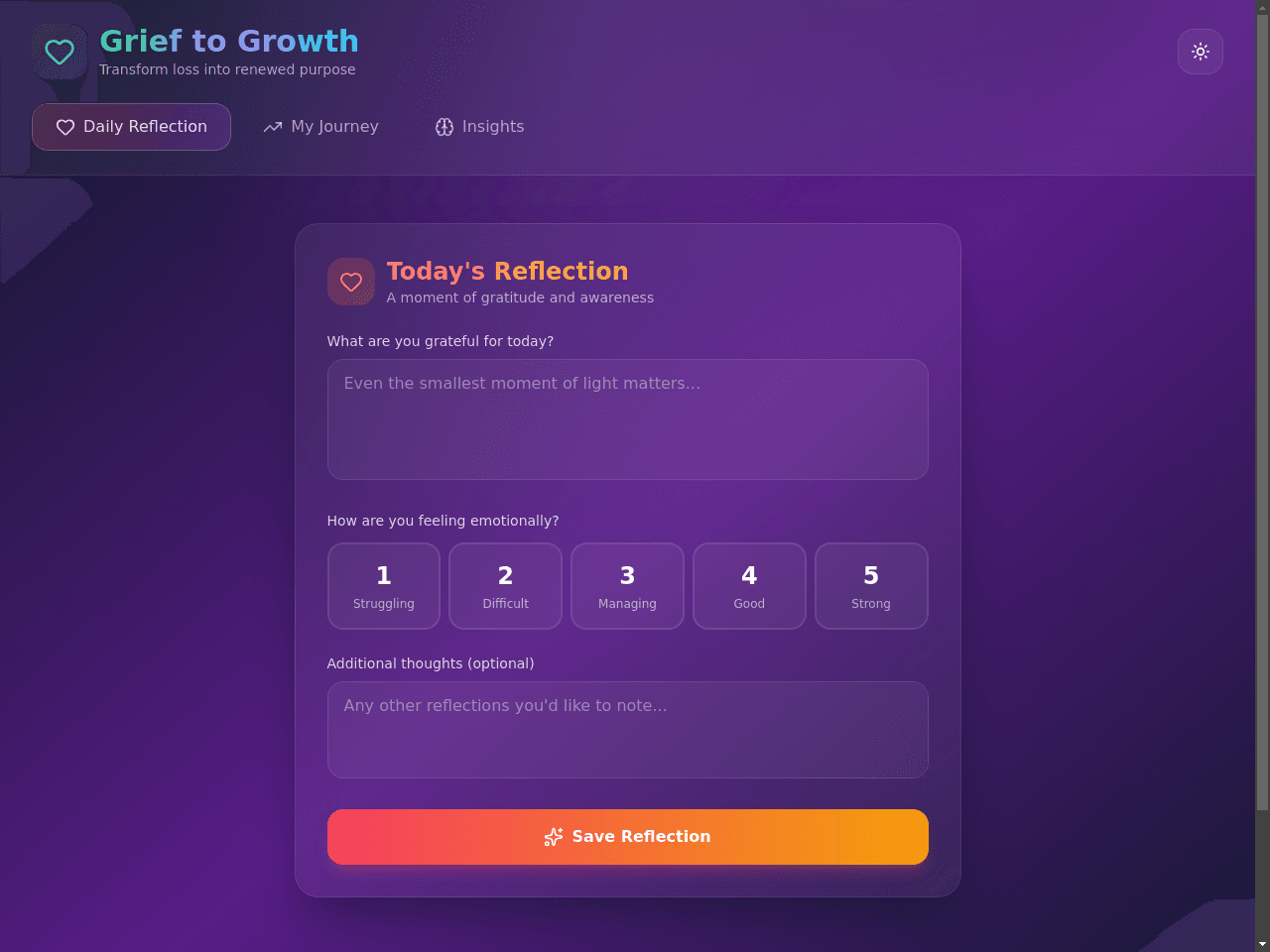 Gratitude Journal Portal