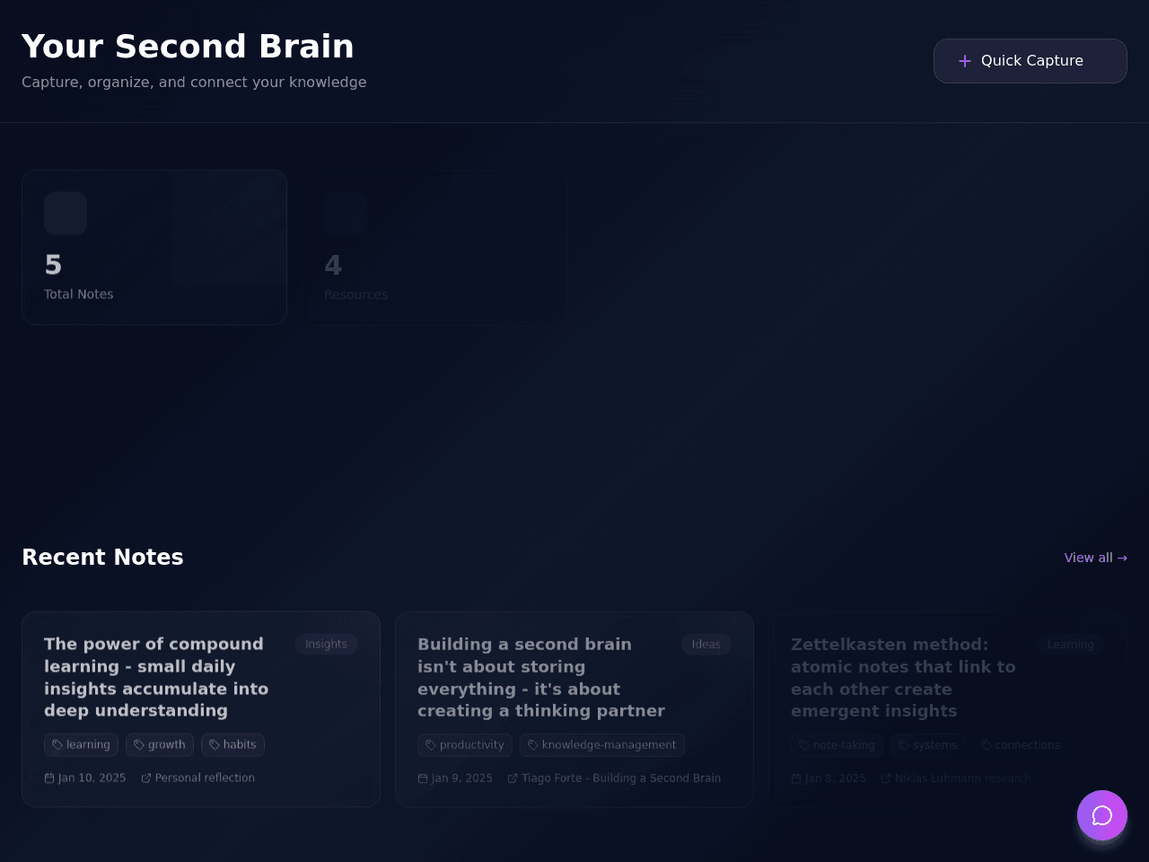Build a second brain