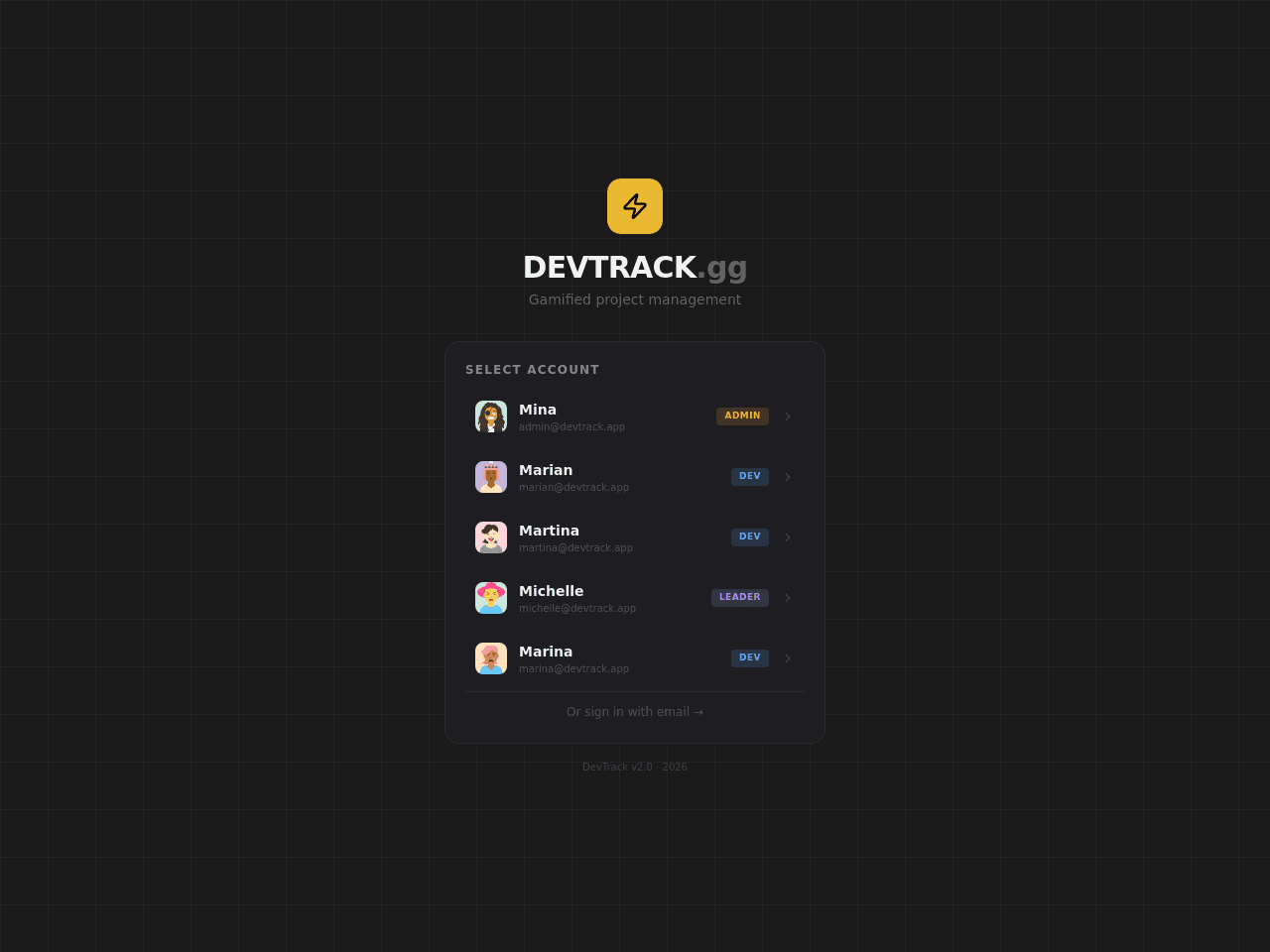 Dev Progress Portal