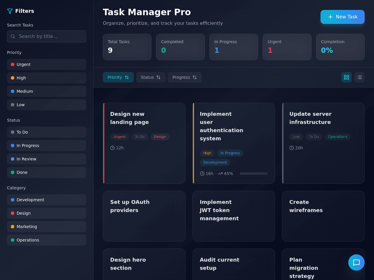 Task Flow Manager