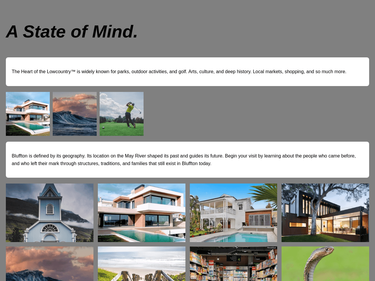 Bluffton Vision Builder