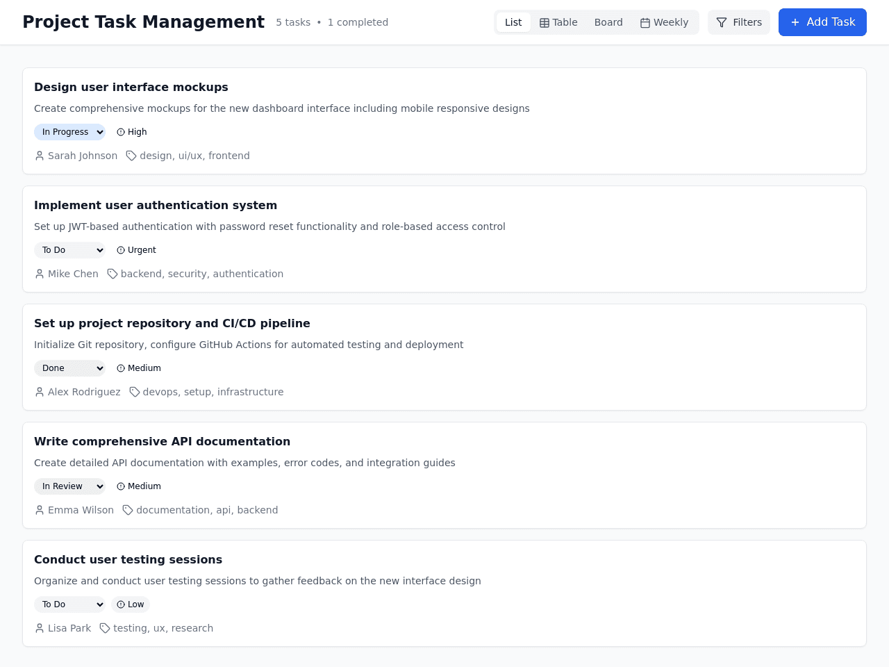 Task Manager