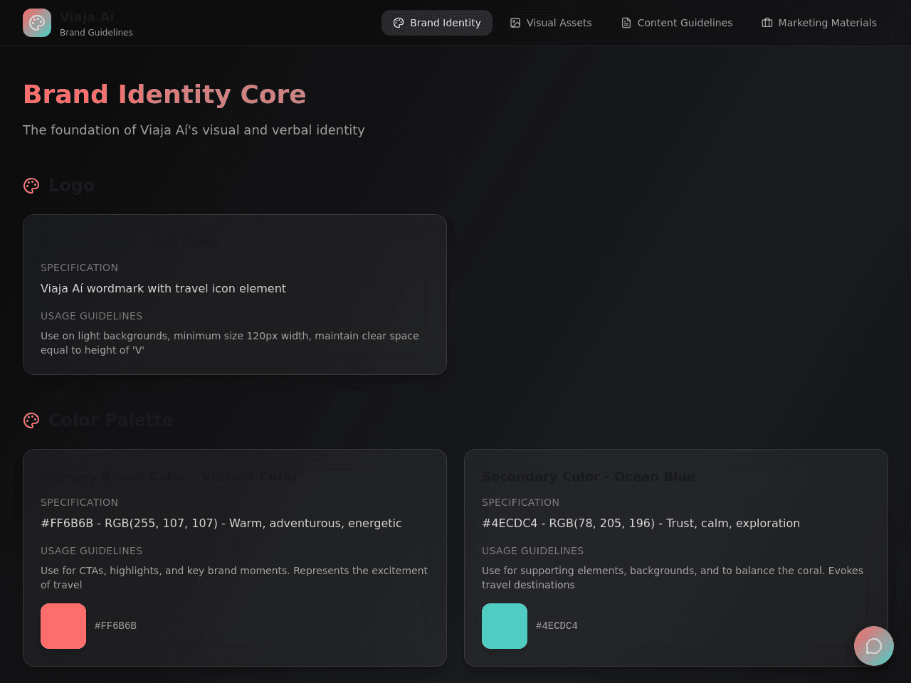 Brand Guide Builder