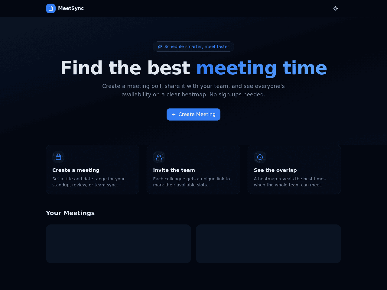 Meeting Scheduler
