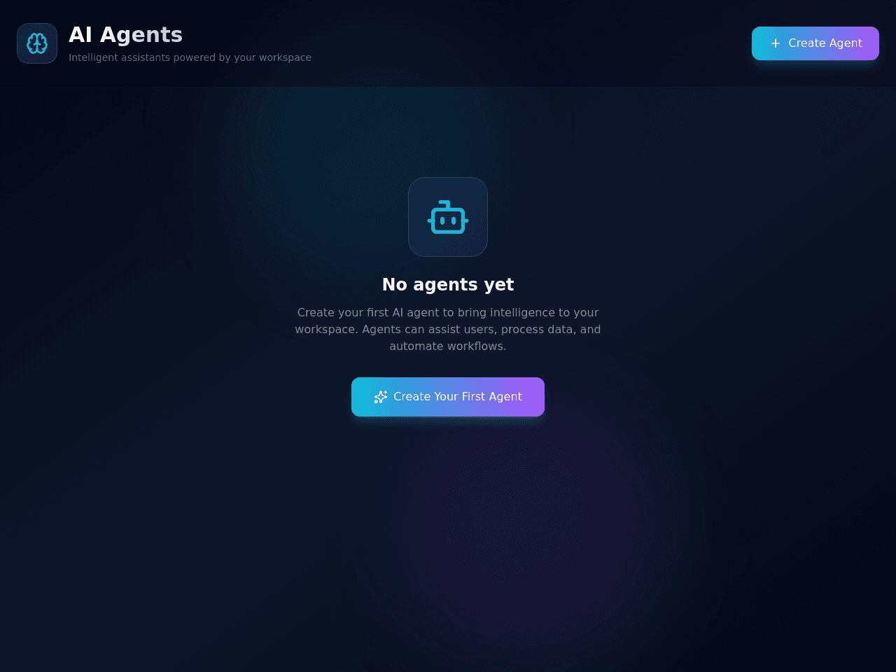 Agent Dashboard