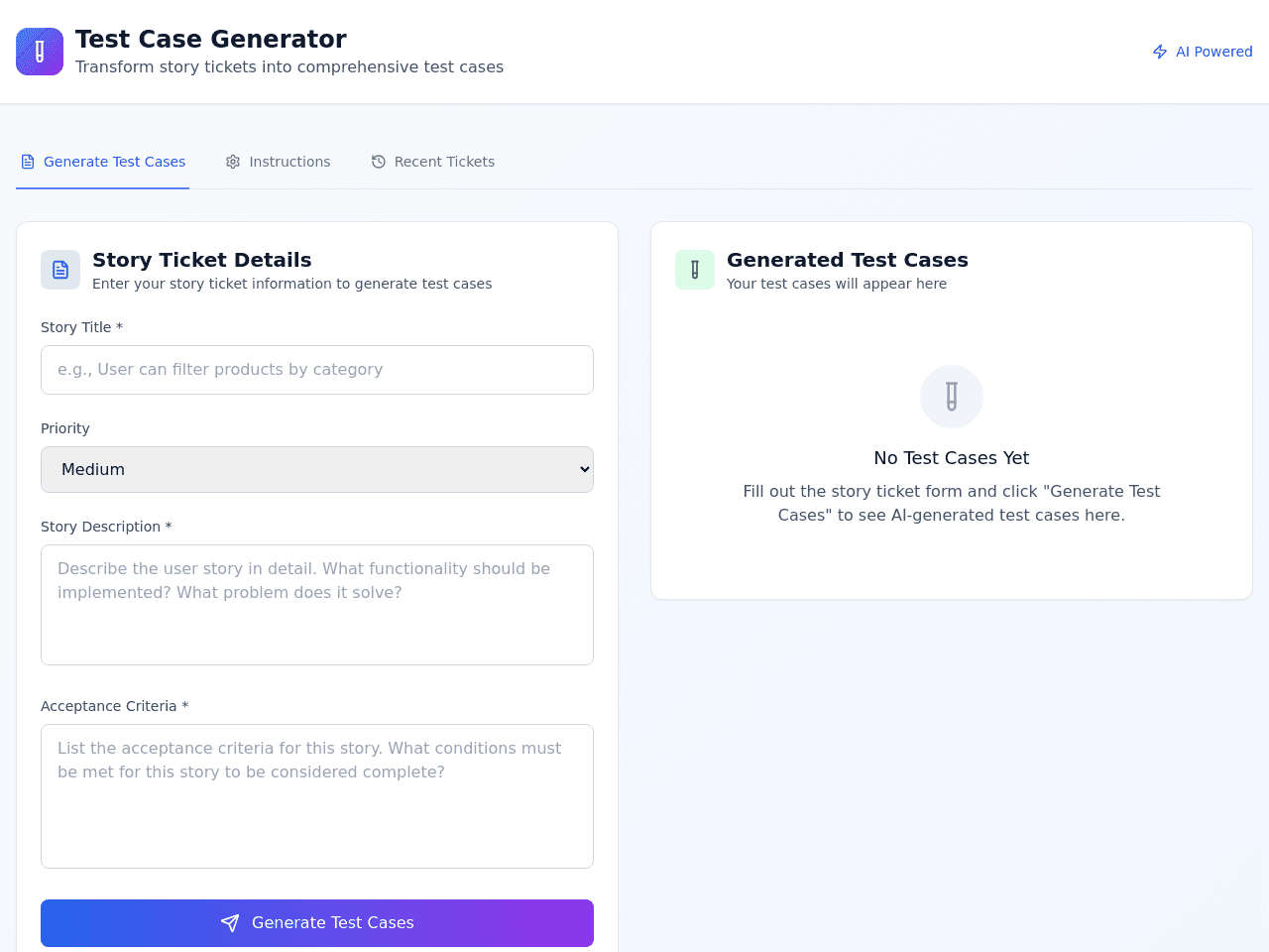 Story Ticket Test