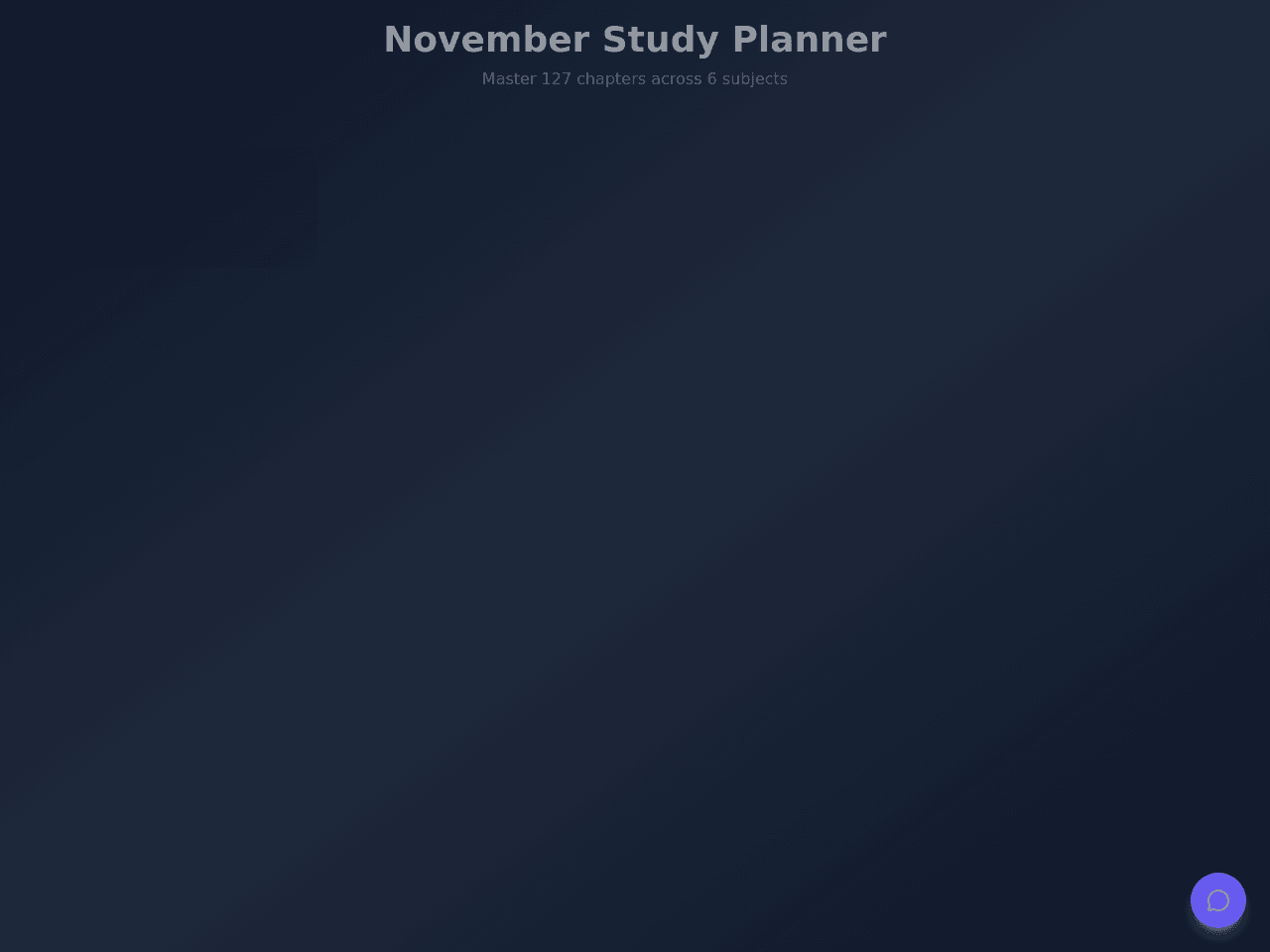 Curriculum Tracker