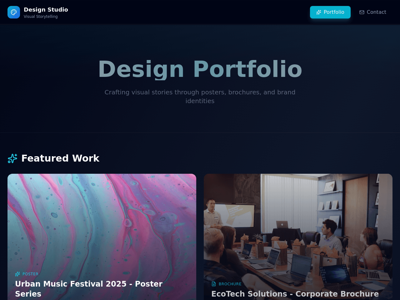 Design Portfolio Studio