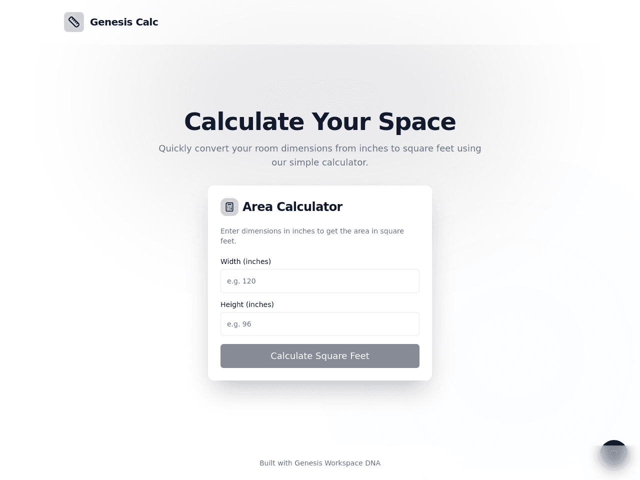 Area Calc Studio