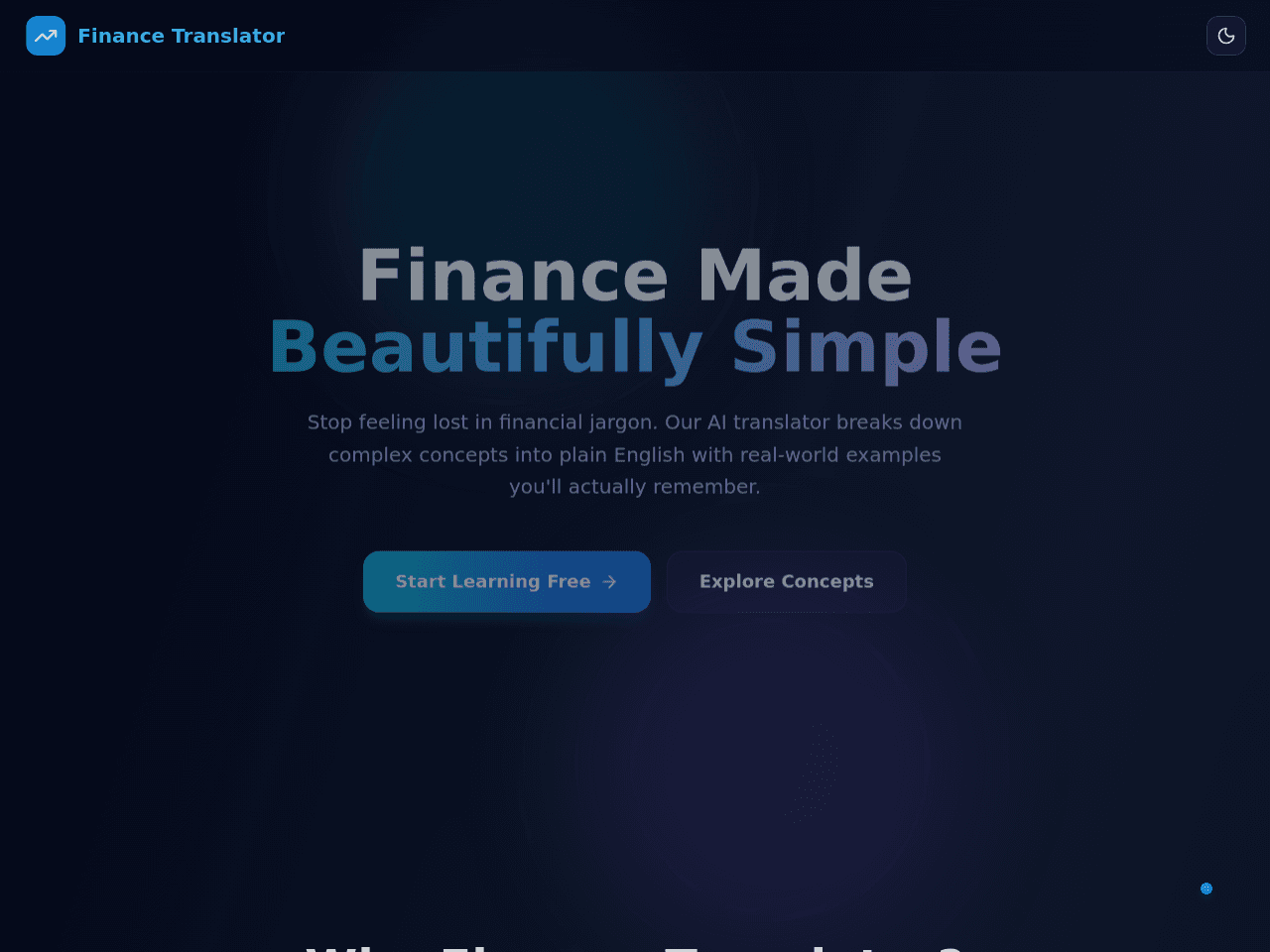 Finance Concept Portal