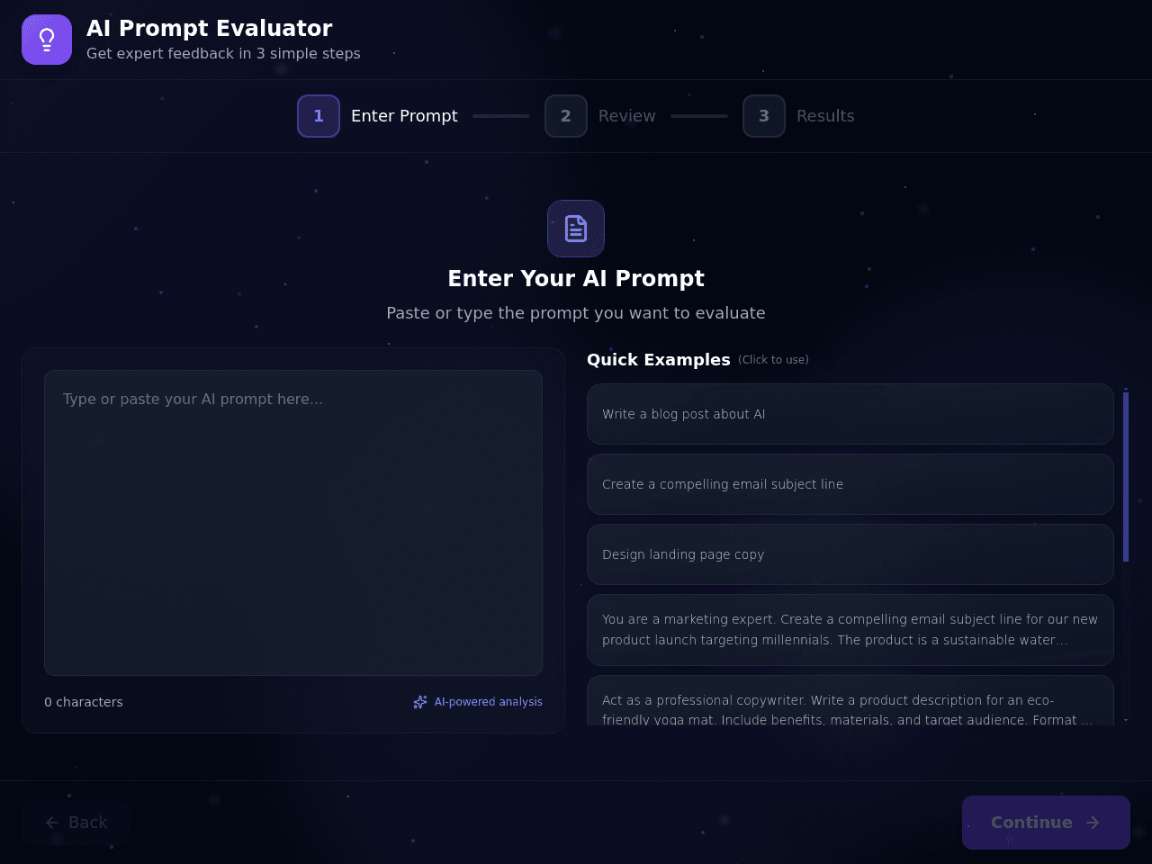 AI Prompt Evaluation Tool