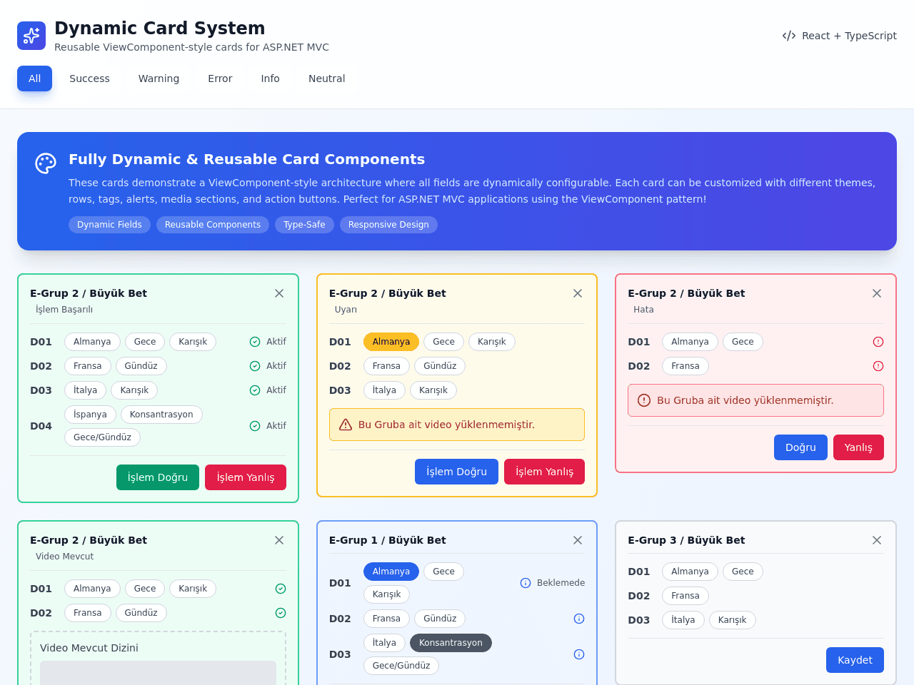 Dynamic Component