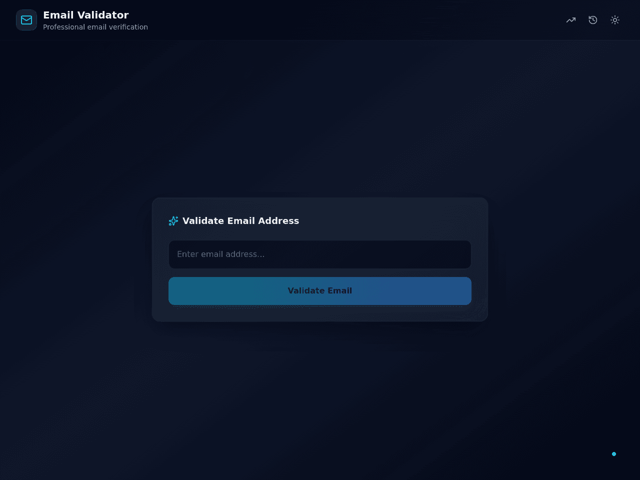 Email Check Dashboard
