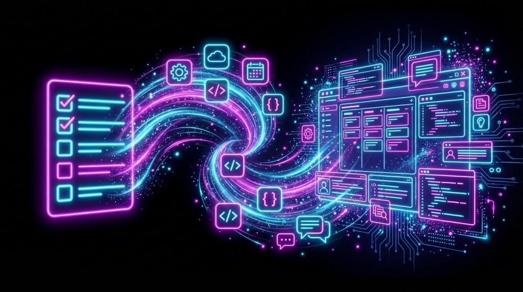 AI Workspace Builder — Taskade Genesis turns lists into living software