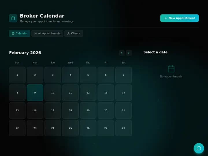 Buyer and seller closing checklist portal with milestones and document status in Taskade Genesis