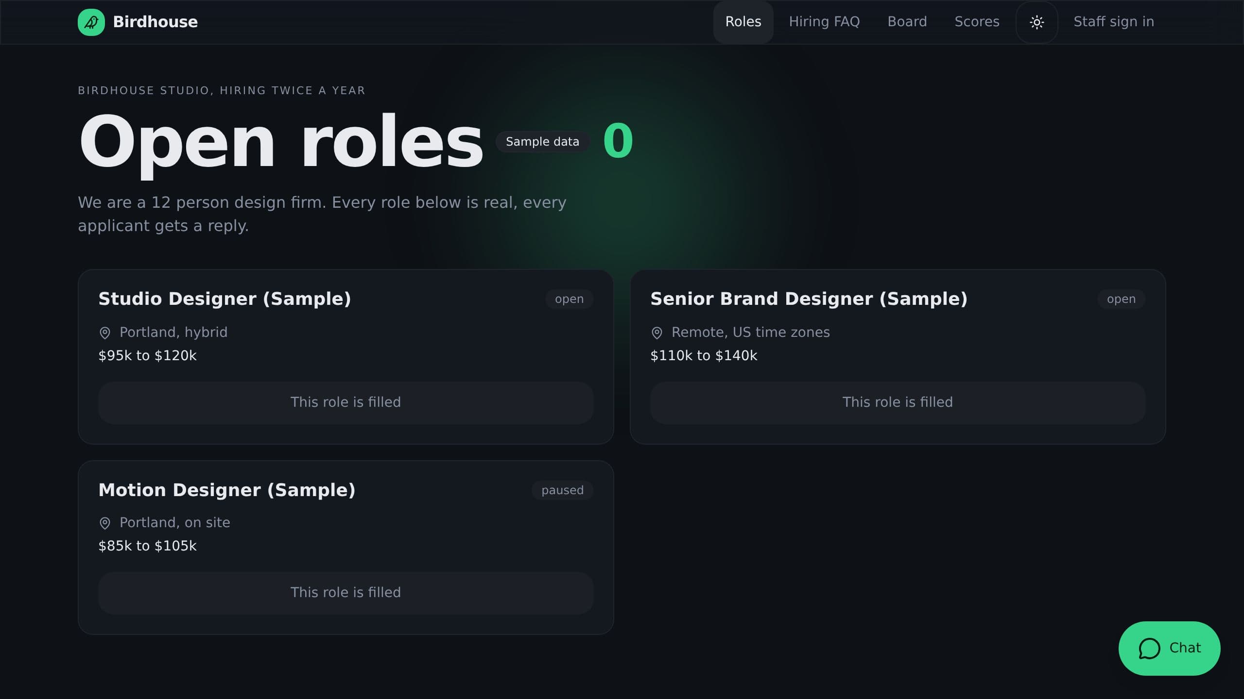 Birdhouse Applicant Tracker preview