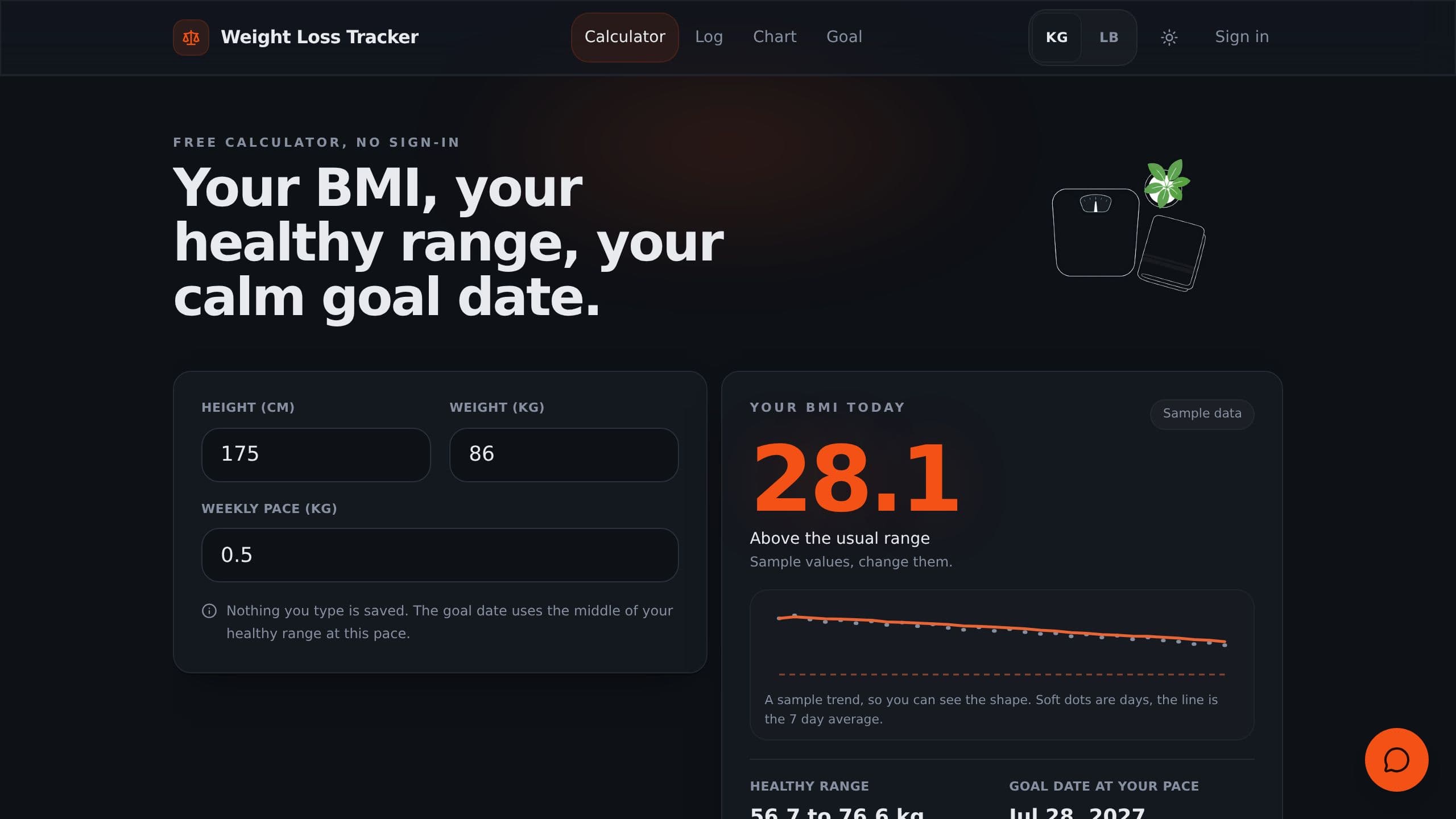 Weight Loss Tracker preview