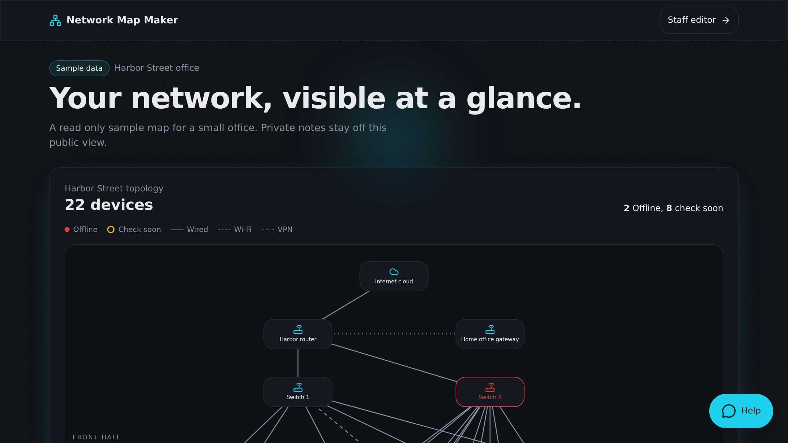Network Map Maker preview