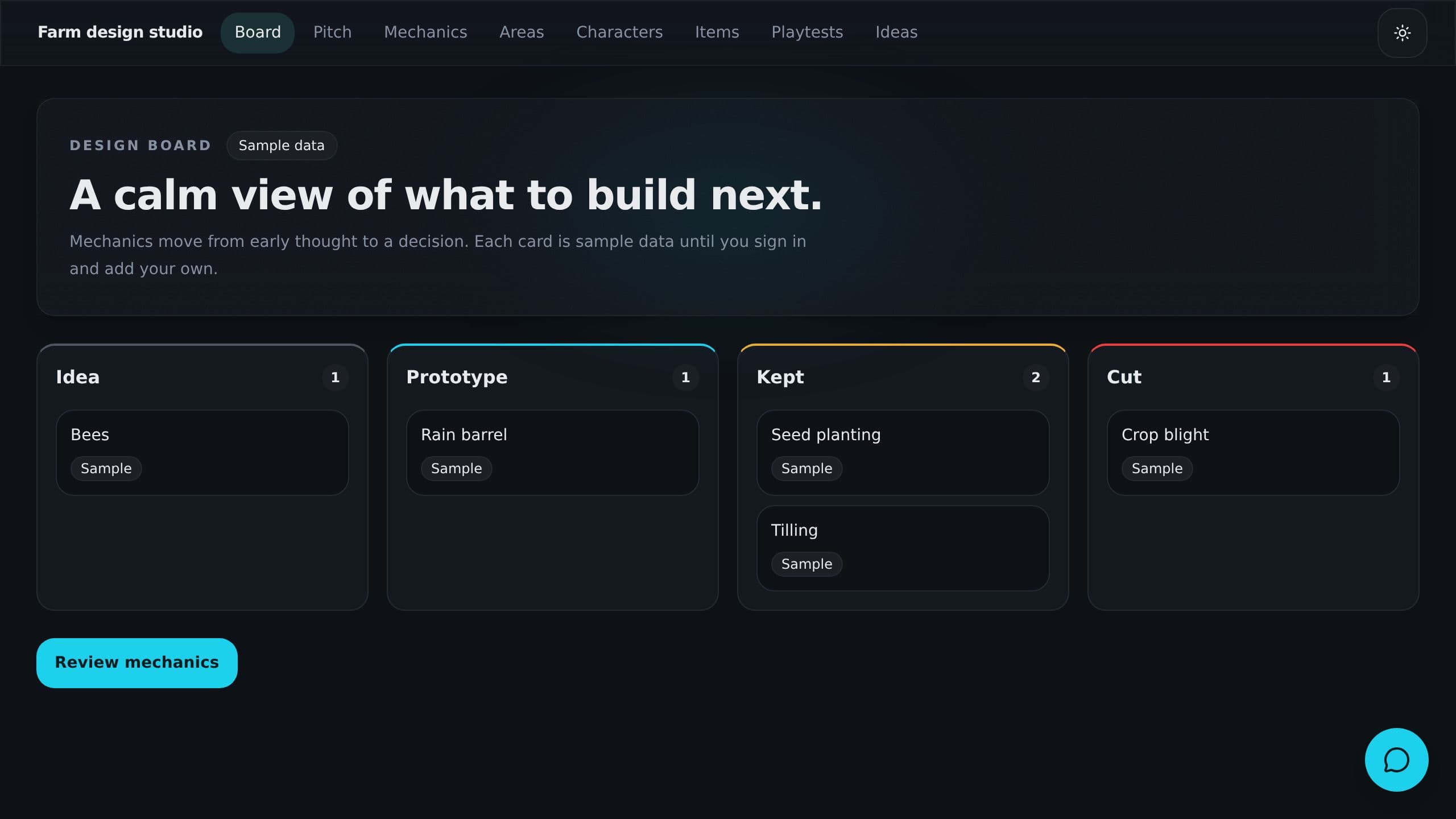 Game Design Studio preview