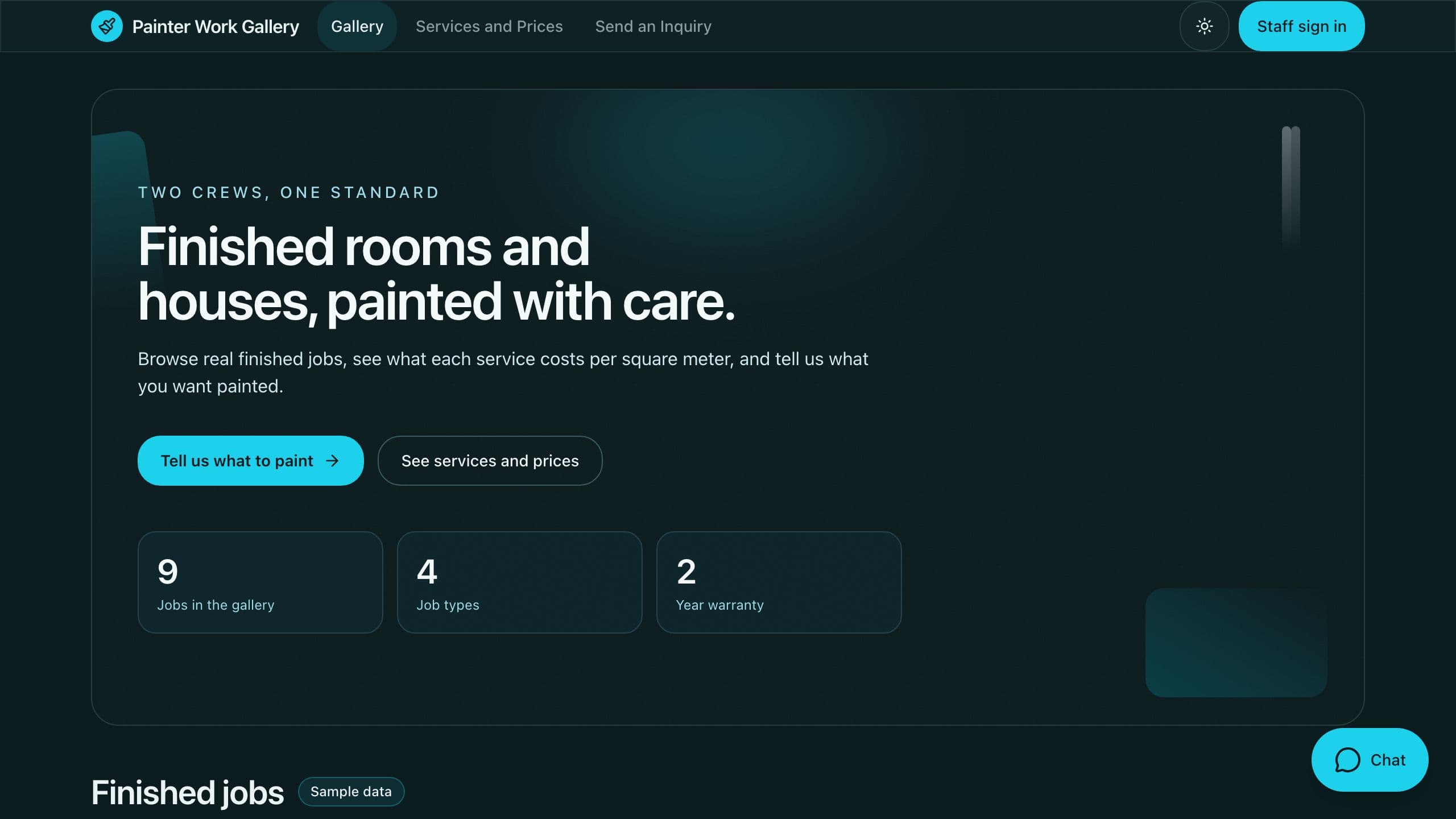 Painter Work Gallery preview