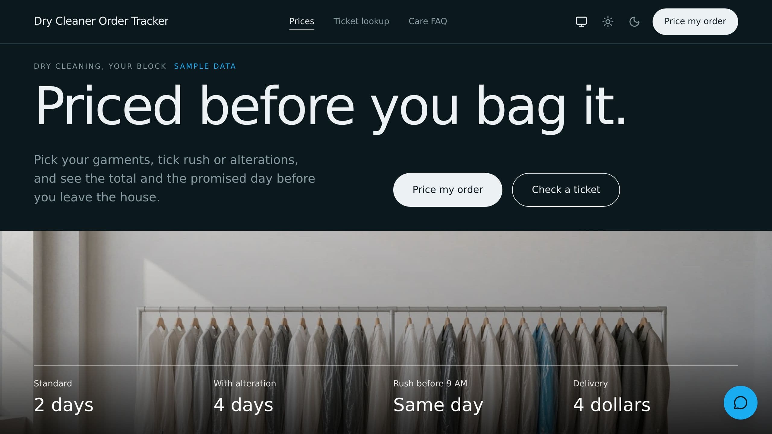 Dry Cleaner Orders preview
