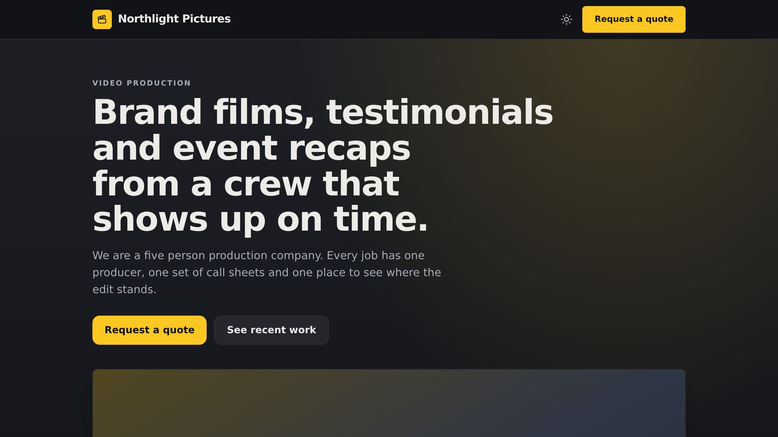 Video Production Tracker preview