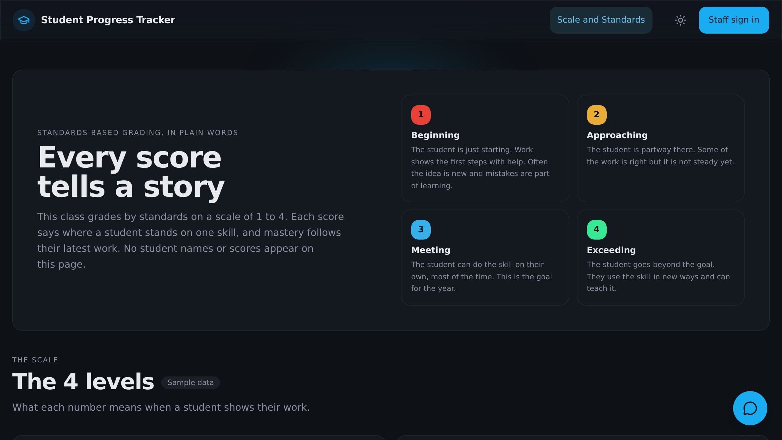 Student Progress Tracker preview