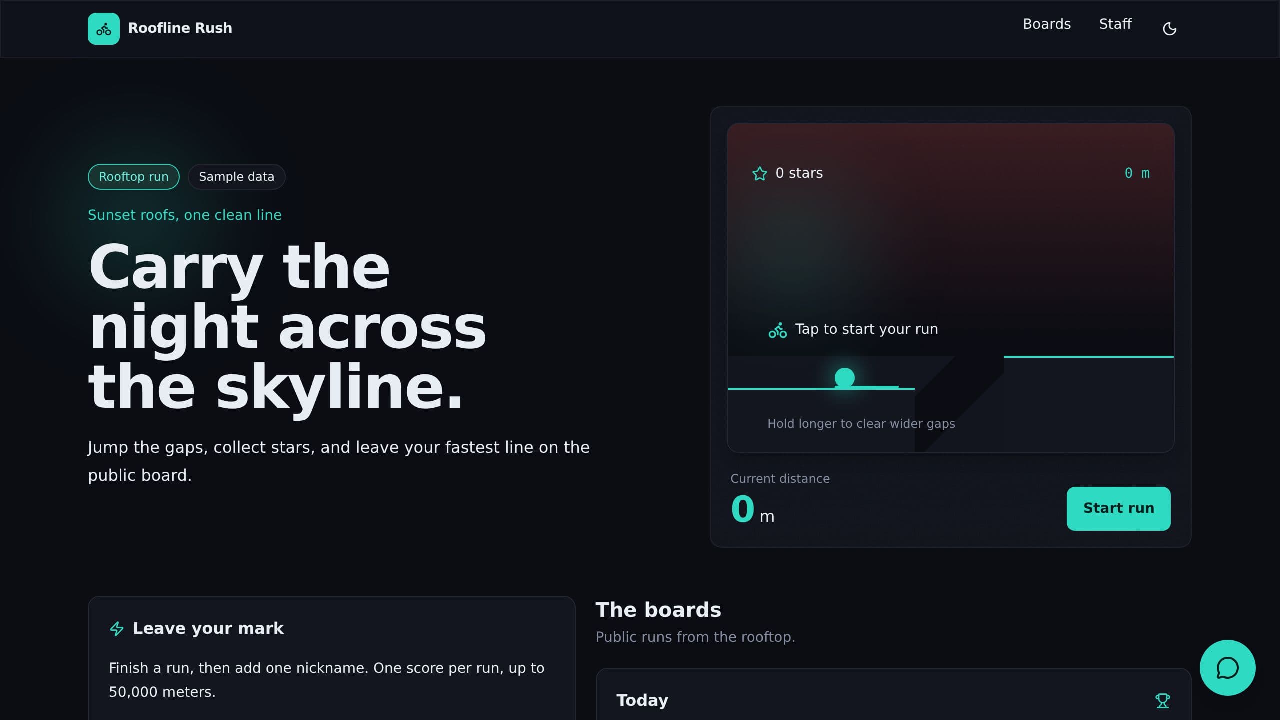 Endless Runner Game preview