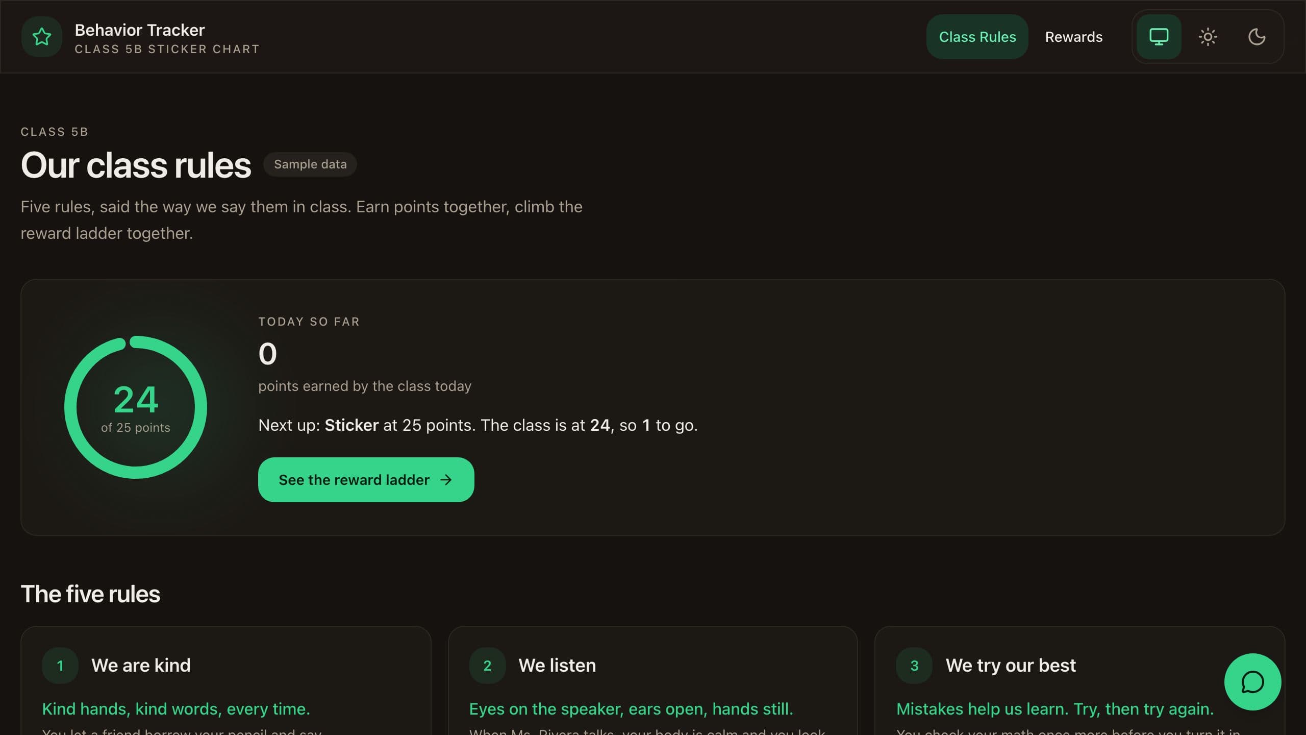 Behavior Tracker preview