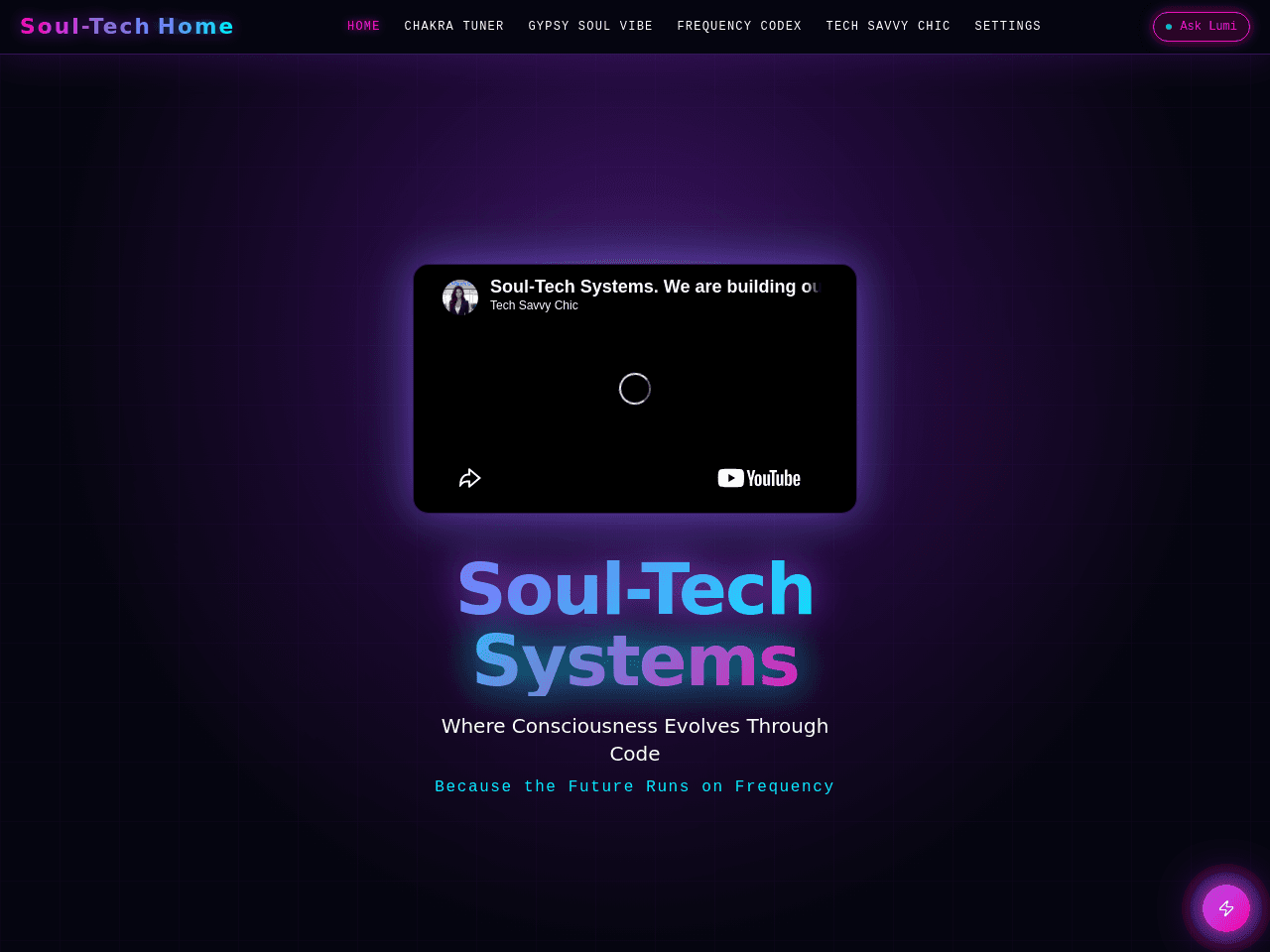 Soul Tech Systems Website