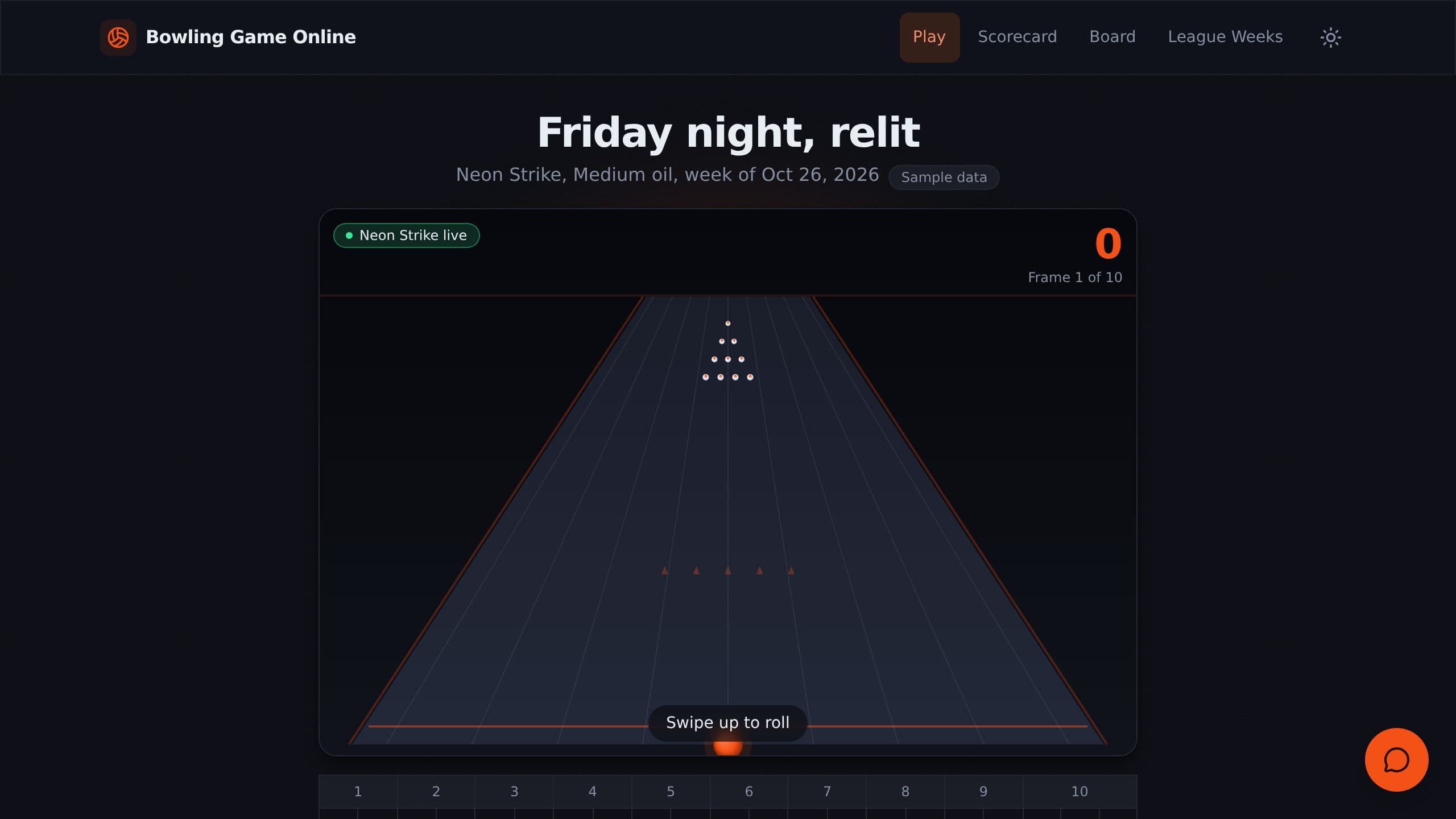 Bowling Game Online preview