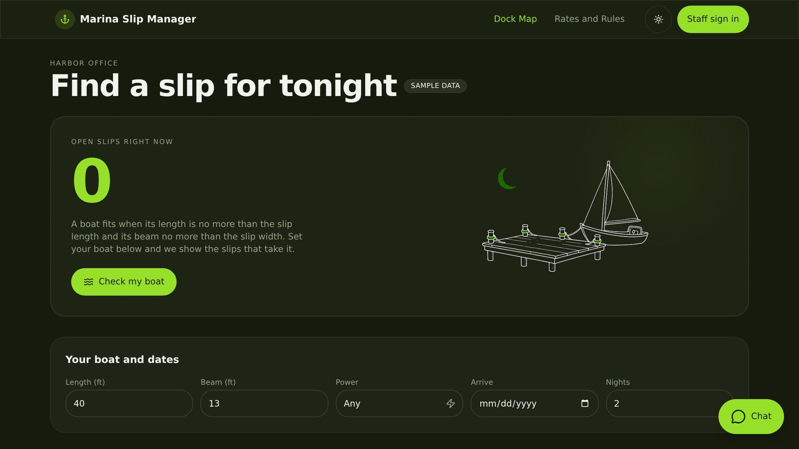 Marina Slip Manager preview