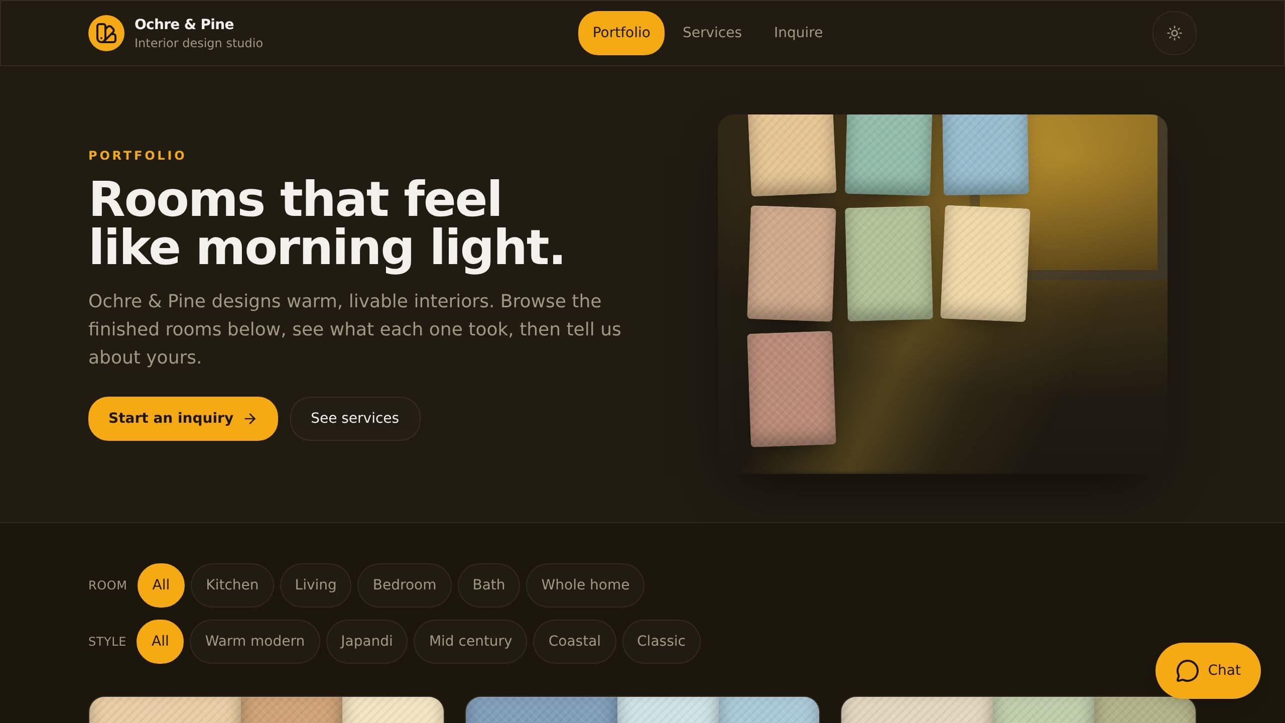 Interior Design Portfolio preview