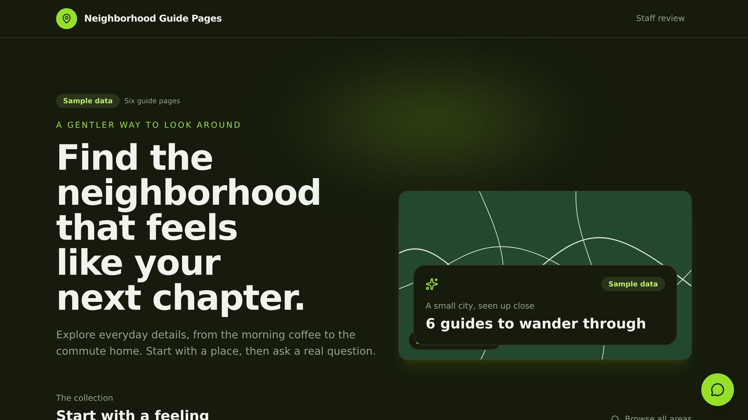 Neighborhood Guide Pages preview