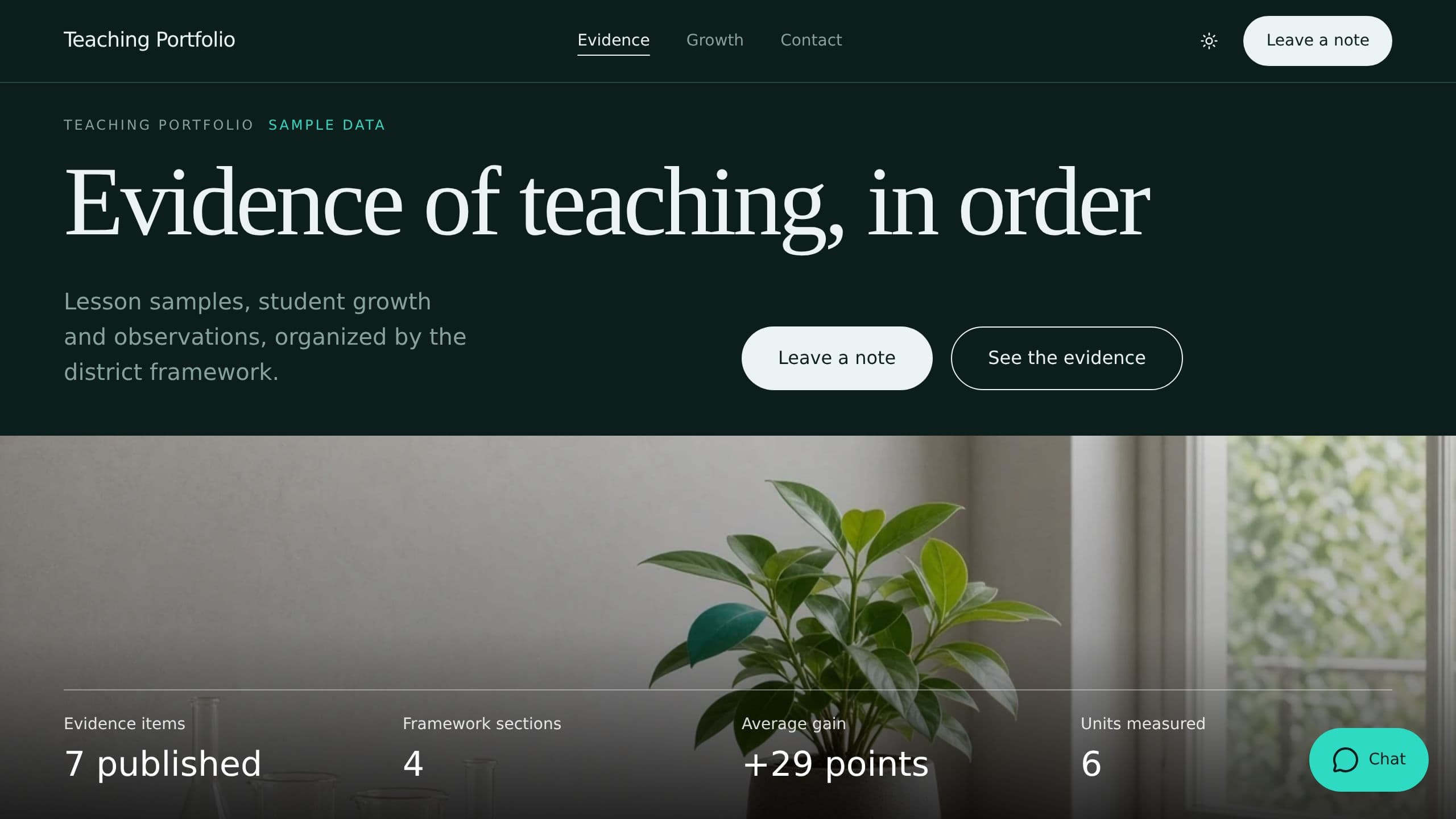 Teaching Portfolio preview