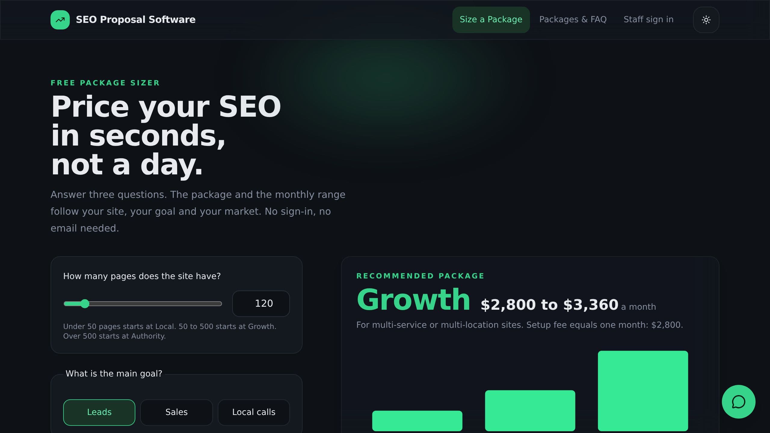 SEO Proposal Software preview
